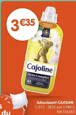 b&m Cajoline adoucissant offre
