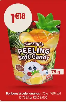 b&m Bonbons à peler ananas offre