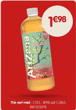 b&m Arizona thé vert miel offre