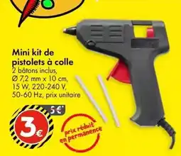 TEDi Mini kit de pistolets à colle offre