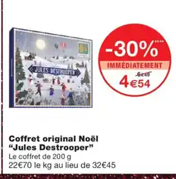 Monoprix JULES DESTROOPER Coffret original Noël offre