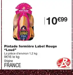 Monoprix LOUÉ Pintade fermière Label Rouge offre