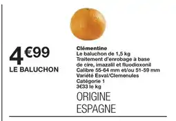 Monoprix Clémentine offre