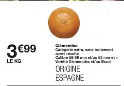 Monoprix Clémentine offre