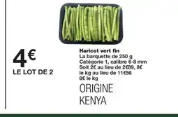 Monoprix Haricot vert fin offre