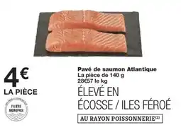 Monoprix Pavé de saumon Atlantique offre
