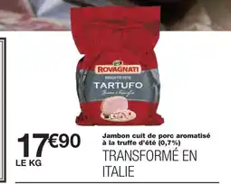 Monoprix Jambon cuit de porc aromatisé à la truffe d'été (0,7%) offre
