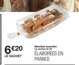 Monoprix Navettes assorties offre