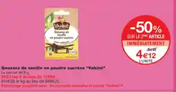 Monoprix VAHINÉ Gousses de vanille en poudre sucrées offre
