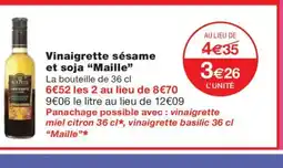 Monoprix MAILLE Vinaigrette sésame et soja offre