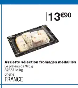 Monoprix Assiette sélection fromages médaillés offre