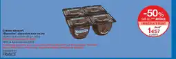Monoprix DANETTE Crème dessert chocolat noir extra offre