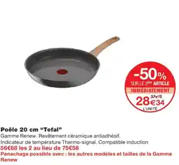Monoprix TEFAL Poêle offre