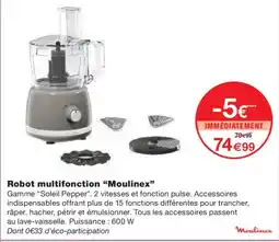 Monoprix MOULINEX Robot multifonction offre