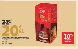 Auchan Grand marnier cordon rouge offre