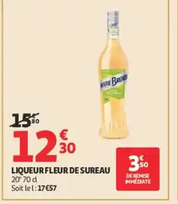 Auchan Liqueur fleur de sureau offre