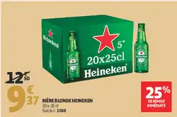 Auchan HEINEKEN Bière blonde offre