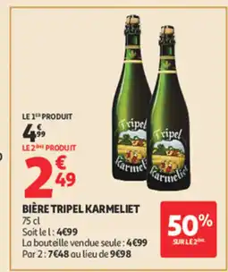 Auchan TRIPEL KARMELIET Bière offre