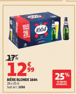 Auchan 1664 Bière blonde offre