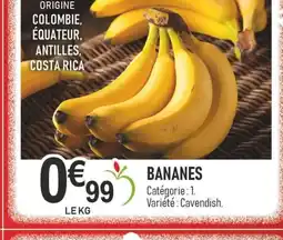 marché frais Géant Bananes offre