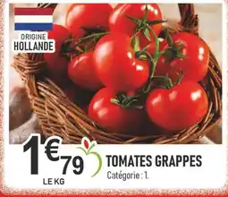marché frais Géant Tomates grappes offre