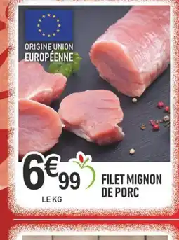 marché frais Géant Filet mignon de porc offre
