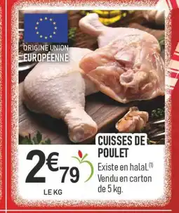 marché frais Géant Cuisses de poulet offre