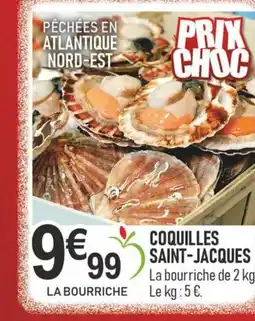 marché frais Géant Coquilles saint-jacques offre