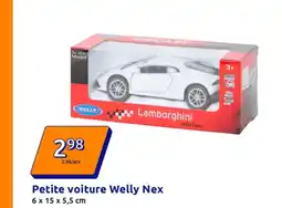 Action Petite voiture welly nex offre
