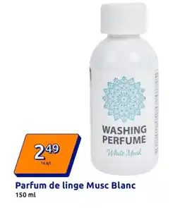 Action Parfum de linge musc blanc offre