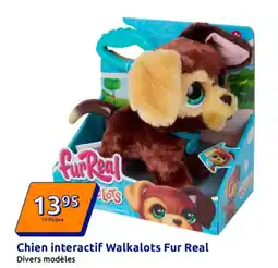 Action Chien interactif walkalots fur real offre