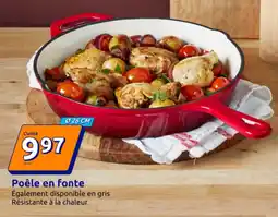 Action Poêle en fonte offre