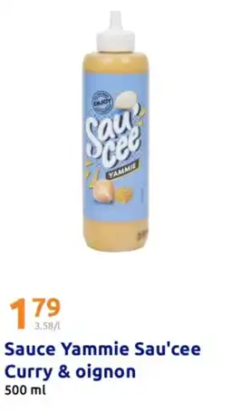 Action Sauce yammie sau'cee curry & oignon offre