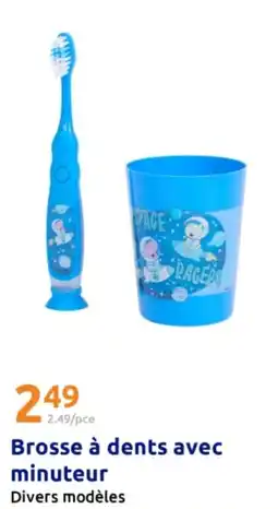 Action Brosse à dents avec minuteur offre