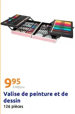 Action Valise de peinture et de dessin offre