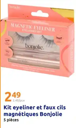 Action Kit eyeliner et faux cils magnétiques bonjolie offre