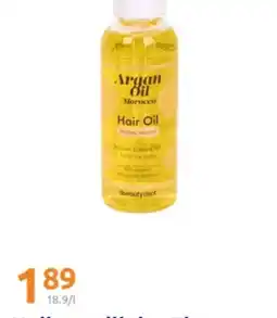 Action Huile capillaire the beauty dept. infusée a offre