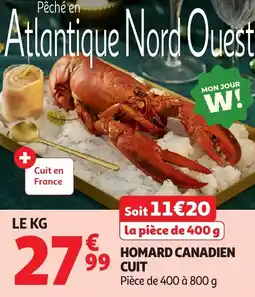 Auchan Homard canadien cuit offre