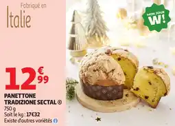 Auchan Panettone tradizione sectal offre