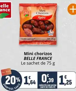 Coccimarket Mini chorizos belle france offre