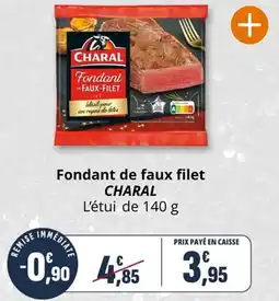Coccimarket Fondant de faux filet CHARAL offre