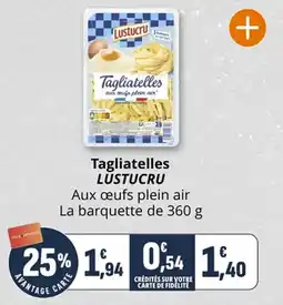 Coccimarket Tagliatelles lustucru offre
