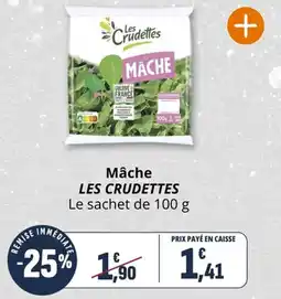 Coccimarket Mâche les crudettes offre