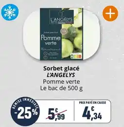 Coccimarket Sorbet glacé l'angelys offre