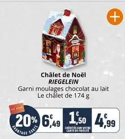 Coccimarket Châlet de noël riegelein offre