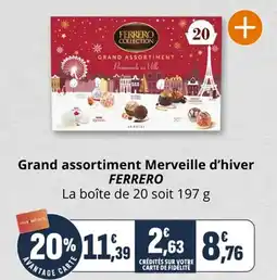 Coccimarket Grand assortiment merveille d'hiver ferrero offre