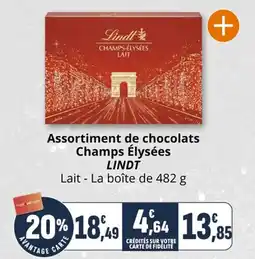 Coccimarket Assortiment de chocolats Champs Élysées offre