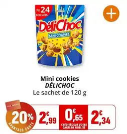 Coccimarket Mini cookies DÉLICHOC offre