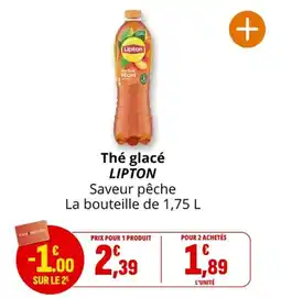Coccimarket Thé glacé lipton offre