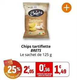 Coccimarket Chips tartiflette brets offre